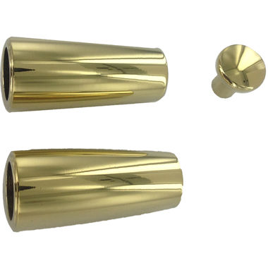 Click here to see Delta A22PB Delta A22PB Delta Two Metal Lever Handle Accent Kit (Brilliance Polished Brass)