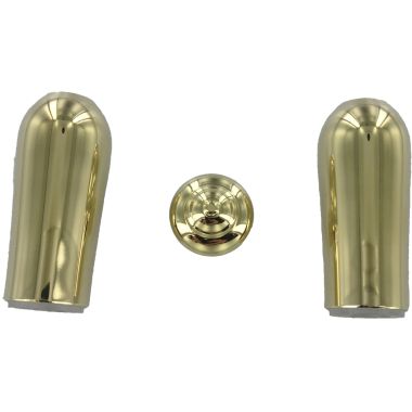 Click here to see Delta A24PB Delta A24PB Delta Two Metal Lever Handle Accent Kit (Brilliance Polished Brass)