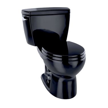 Click here to see Toto CST743S#51 TOTO Drake Two-Piece Round 1.6 GPF Toilet, Ebony - CST743S#51