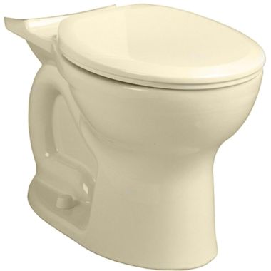Click here to see American Standard 3517B.101.021 American Standard Cadet PRO Round Toilet Bowl Only, Right Height, PowerWash, Vitreous China, Bone - 3517B.101.021
