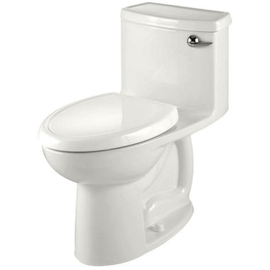 Click here to see American Standard 2403.813.020 American Standard Compact Cadet 3 One-Piece Toilet w/ Slow Close Seat, Right-Hand, Elongated, Right Height, 1.28 GPF, White - 2403.813.020