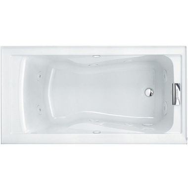 Click here to see American Standard 2425V-RHO.002.011 American Standard 2425.V-RHO002.011 Evolution Soak Bath Tub, Arctic White