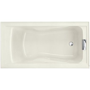 Click here to see American Standard 2425V-RHO.002.222 American Standard 2425.V-RHO002.222 Evolution Soak Bath Tub, Linnen