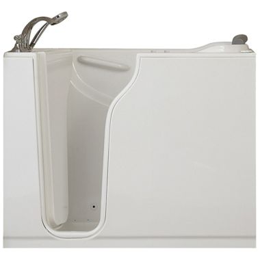 Click here to see American Standard 3052.100.CLW American Standard 3052.100.CLW Gelcoat Walk-In Combination Massage Tub,  White