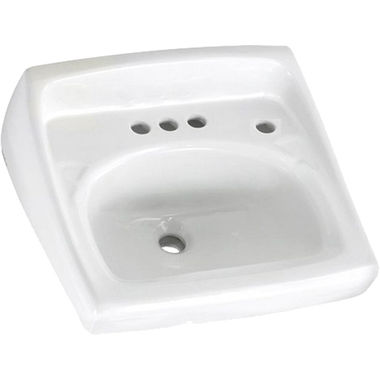 Click here to see American Standard 0355.034.020 American Standard 0355.034.020 Lucerne Wall-Hung Sink w/ Lotion Dispenser, White