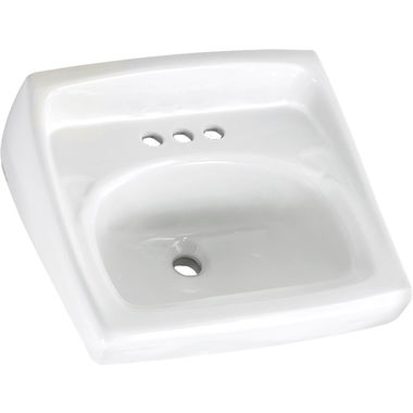 Click here to see American Standard 0355.912.020 American Standard 0355.912.020 Lucerne Wall-Hung Sink less Overflow, White