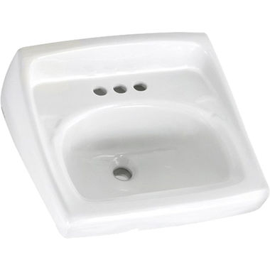 Click here to see American Standard 0355.027.020 American Standard 0355.027.020 Lucerne Wall-Mount Sink, White