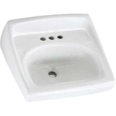 Click here to see American Standard 0355.041.020 American Standard Lucerne Wall-Mount Bathroom Sink with 4