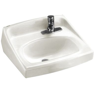 Click here to see American Standard 0356.439.020 American Standard Lucerne White Lavatory Sink, Wall-Mount - 0356.439.020