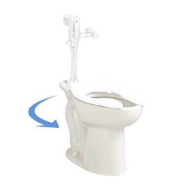 Click here to see American Standard 3043.716.020 American Standard 3043.716.020 White Madera Elongated Toilet Bowl