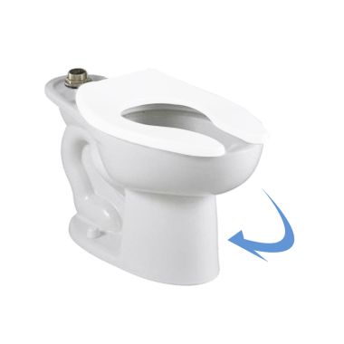Click here to see American Standard 2234.001.020 American Standard 2234.001.020 Madera Elongated Toilet Bowl Only, White