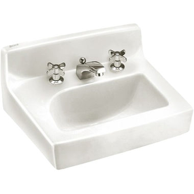 Click here to see American Standard 0373.050.020 American Standard 0373.050.020 Penlyn Wall-Mount Sink, White