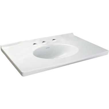 Click here to see American Standard 7820.800.020 American Standard 7820.800.020 Portsmouth/Newbern Vanity Top, White