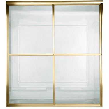 Click here to see American Standard AM00770.400.094 American Standard AM00.770400.094 Prestige Framed By-Pass Bath Door, Gold