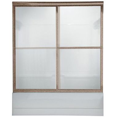 Click here to see American Standard AM00750.400.006 American Standard AM00.750400.006 Prestige Framed By-Pass Bath Door, Gold