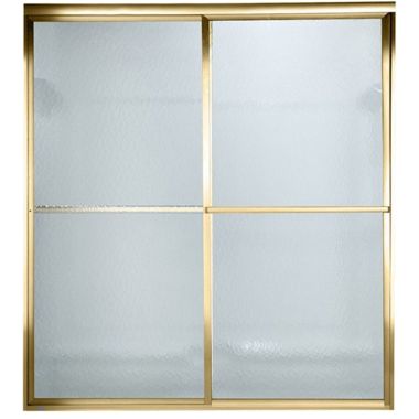 Click here to see American Standard AM00753.436.094 American Standard AM00.753436.094 Prestige Framed By-Pass Bath Door, Gold