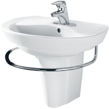 Click here to see American Standard 3520.000.002 American Standard Ravenna Integral Wall Mounted Towel Bar, Metal Constructed, Polished Chrome - 3520.000.002