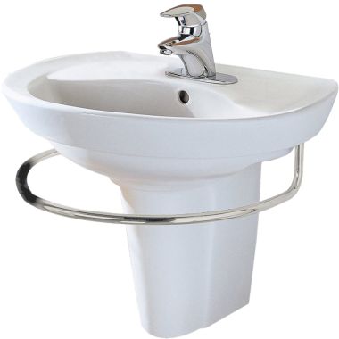 Click here to see American Standard 3520.000.295 American Standard Ravenna Integral Wall Mounted Towel Bar, Metal Constructed, Satin Nickel - 3520.000.295