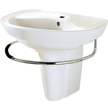 Click here to see American Standard 0044.000.020 American Standard Ravenna  Semi-Pedestal Sink Leg Only, White - 0044.000.020