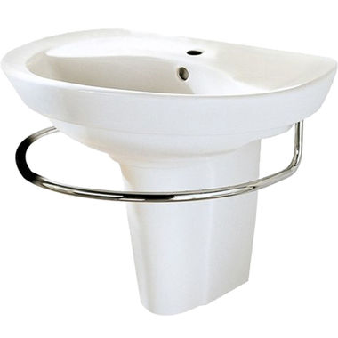 Click here to see American Standard 0268.144.020 American Standard 0268.144.020 Ravenna Wall-Mount Sink - White, One Hole
