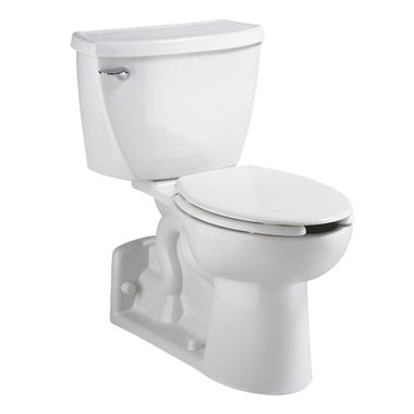 Click here to see American Standard 2878.016.020 American Standard Yorkville Two-Piece Pressure Assisted Toilet, Less Seat, Elongated, Right Height, 1.6 GPF, White - 2878.016.020