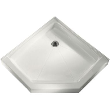 Click here to see American Standard 3636.NEO.020 American Standard Neo-Angle Corner Shower Base, White - 3636.NEO.020