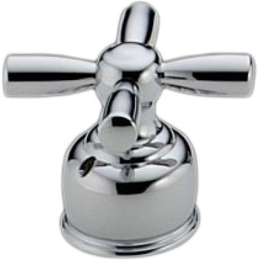 Click here to see Delta H66 Delta H66 Metal Cross Handle Set for Roman Tub, 2 Pack, Chrome