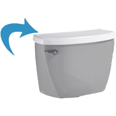 Click here to see American Standard 735154-400.020 American Standard 7351.54-400.020 Yorkville Right Height Tank cover, White