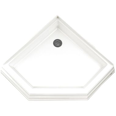 Click here to see American Standard 3838.NEOTS.020 American Standard 3838.NEOTS.020 Town Square Alcove Shower Base,  White