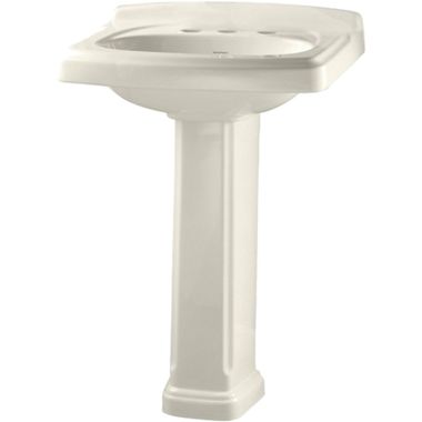 Click here to see American Standard 0555.801.222 American Standard 0555.801.222 Portsmouth Townsend Pedestal Sink, Linnen
