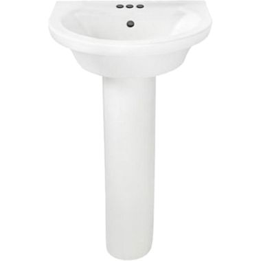 Click here to see American Standard 0403.400.020 American Standard 0403.400.020 Tropic Petite Pedestal Sink, White