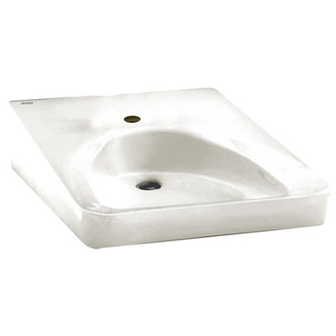 Click here to see American Standard 9140.047.020 American Standard White Lavatory Sink, Wheelchair Accessable, Wall-Mount - 9140.047.020