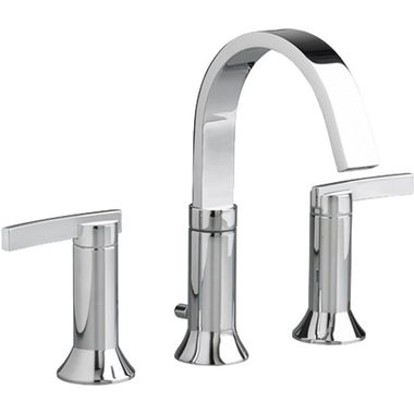 Click here to see American Standard 7430.801.002 American Standard Berwick Two-Lever Handles 8in Widespread Chrome Lavatory Faucet, 1.5 GPM, ADA Compliant, WaterSense - 7430.801.002