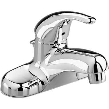 Click here to see American Standard 2175.500.002 American Standard Colony Soft Single Lever Handle Polished Chrome Centerset Lavatory Faucet with 50/50 Pop-Up, 1.2 GPM, Lead-Free- 2175.500.002