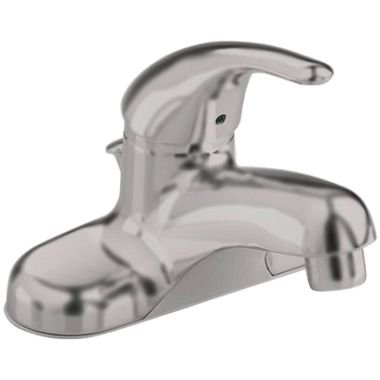 Click here to see American Standard 2175.500.295 American Standard Colony Soft Single Lever Handle Satin Nickel Centerset Lavatory Faucet with 50/50 Pop-Up, 1.2 GPM, Lead-Free - 2175.500.295