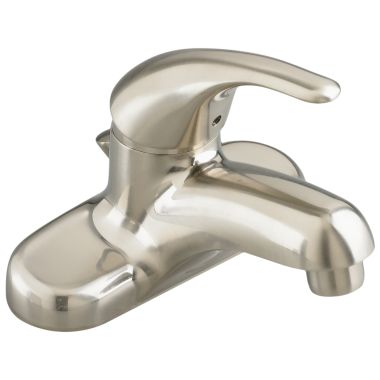 Click here to see American Standard 2175.502.295 American Standard Colony Soft Single-Handle Satin Nickel Centerset Lavatory Faucet with Pop-Up, 1.2 GPM, Lever Handle, Metal Speed Connect - 2175.502.295