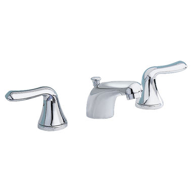 Click here to see American Standard 3875.501.002 American Standard 3875.501.002 Colony Soft Two-Handle Widespread Bathroom Faucet w/ 50/50 Drain, Chrome