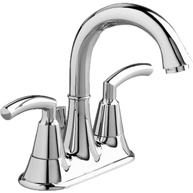 Click here to see American Standard 7038.201.295 American Standard 7038.201.295 Tropic Two-Handle Centerset Lavatory Faucet, Satin Nickel