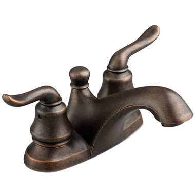 Click here to see American Standard 4508.201.224 American Standard Princeton Two-Handle Centerset Oil-Rubbed Bronze Bathroom Faucet with Speed Connect Pop-Up Drain, 1.2 GPM, Lever Handle - 4508.201.224