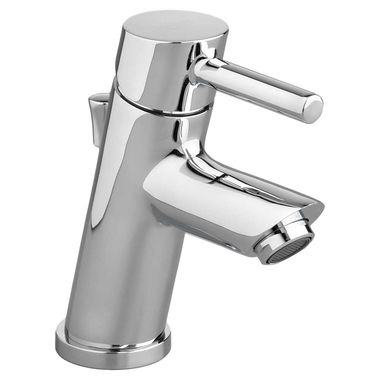 Click here to see American Standard 2064.131.002 American Standard Serin Petite One-Handle Chrome Bathroom Faucet with Metal Speed Connect Pop-Up Drain, Lever Handle, ADA, 1.2 GPM - 2064.131.002