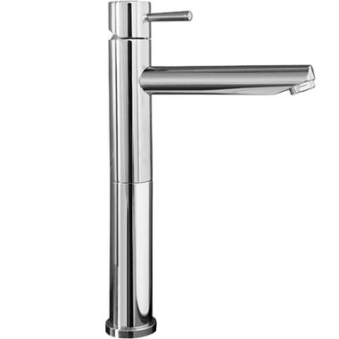 Click here to see American Standard 2064.151.002 American Standard Serin One-Handle Polished Chrome Vessel Lavatory Faucet, Less Drain, Lever Handle, WaterSense Certified, ADA, 1.2 GPM - 2064.151.002