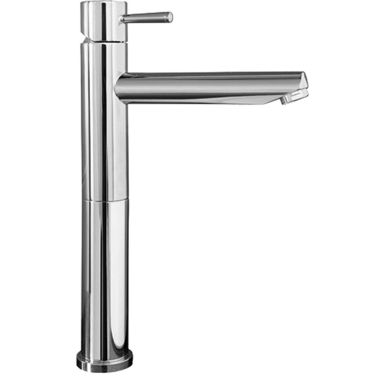 Click here to see American Standard 2064.152.002 American Standard Serin One-Handle Polished Chrome Vessel Lavatory Faucet, Grid Drain, Lever Handle, WaterSense Certified, Brass, 1.2 GPM - 2064.152.002