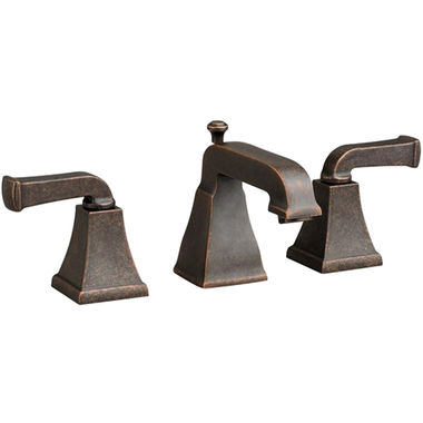 Click here to see American Standard 2555.821.224 American Standard Townsquare Two-Handle Oil Rubbed Bronze Bathroom Faucet, Metal Lever Handle, 1.5 GPM, WaterSense - 2555.821.224