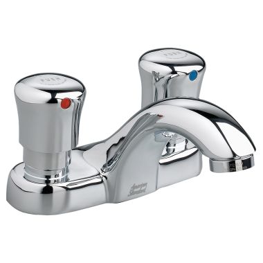 Click here to see American Standard 1340.227.002 American Standard 1340.227.002 Polished Chrome Centerset Metering Faucet