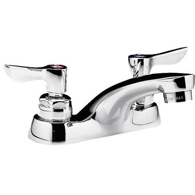 Click here to see American Standard 5500.140.002 American Standard Monterrey Two-Handles Centerset Chrome Lavatory Faucet, 1.5 GPM, Less Drain and Pop-Up Hole, Lever Handle - 5500.140.002