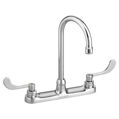 Click here to see American Standard 6409.180.002 American Standard Monterrey Two-Handle Top Mount Kitchen Faucet w/ 8