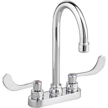 Click here to see American Standard 7500.175.002 American Standard 7500.175.002 Monterrey Gooseneck Bath Faucet w/Handles, Chrome