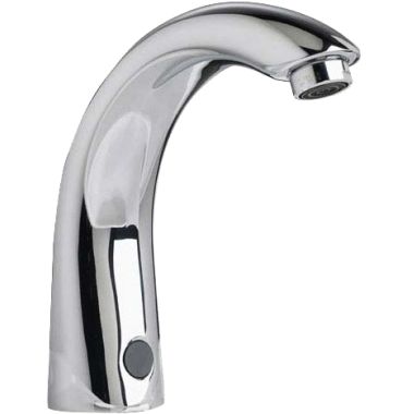 Click here to see American Standard 6055.104.002 American Standard Selectronic Cast Touchless Bathroom Faucet, Battery Powered, Lead-Free, 0.35 GPM, Polished Chrome - 6055.104.002
