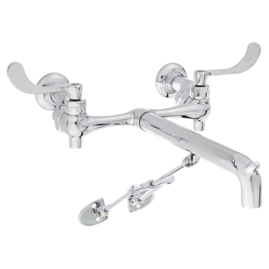 Click here to see American Standard 8345.115.002 American Standard 8345.115.002 Wall-Mounted Service Sink Faucet, Chrome