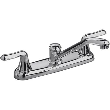 Click here to see American Standard 4275500F15.002 American Standard Colony Soft Two-Handle Kitchen Faucet, 1.5 gpm, Lever Handles, Chrome - 4275.500F15.002